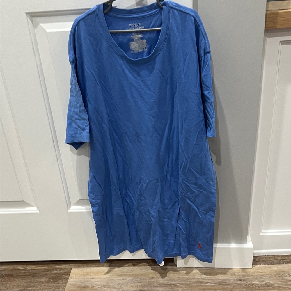 Polo by Ralph Lauren Blue Crew Neck T-Shirt